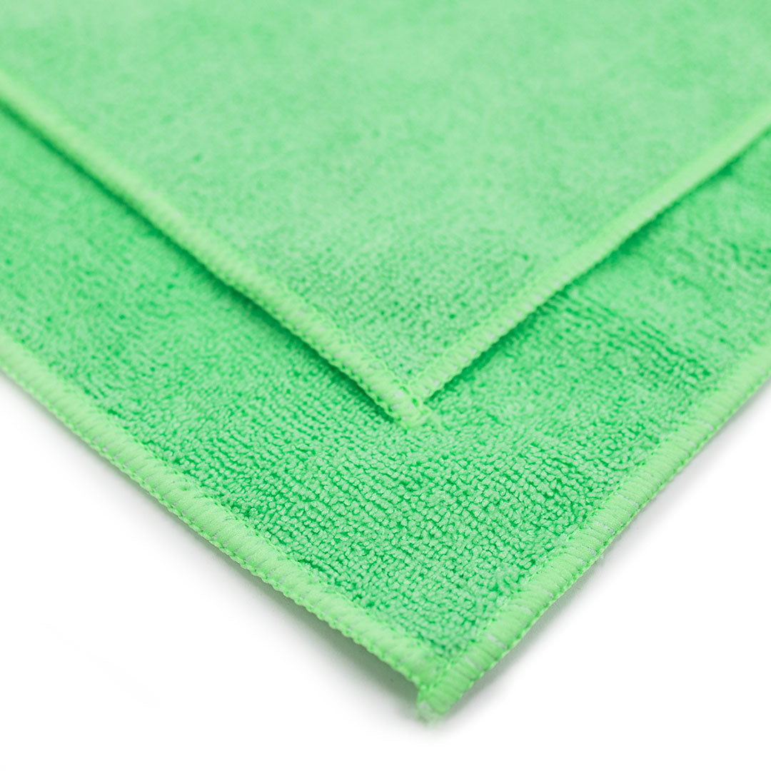 380GSM Premium Multipurpose Microfiber Cleaning Towel - 50 Pack